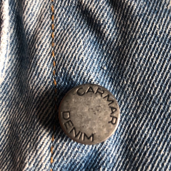 NWT Carmar denim jacket Size M - Picture 6 of 6